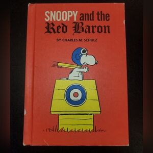 First Edition Snoopy and the‎ Red Baron Book By Charles M. Schultz - 1966
